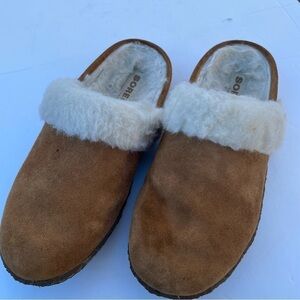 Sorel Women's NAKISKA™Slide II Slipper,Size 7 Soft Faux Fur Lining Cozy,Comfort